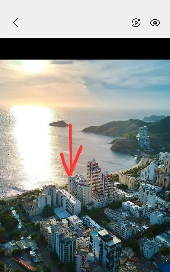 Apartmán Apartamento 1403 Edificio Karey El Rodadero Santa Marta