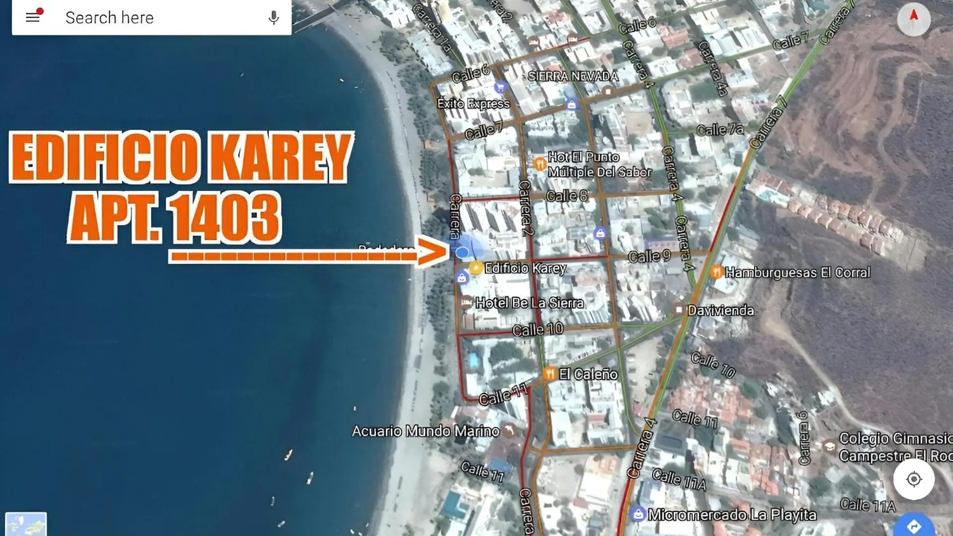 Apartamento 1403 Edificio Karey El Rodadero Santa Marta  0*, Santa Marta (Magdalena) Colombia